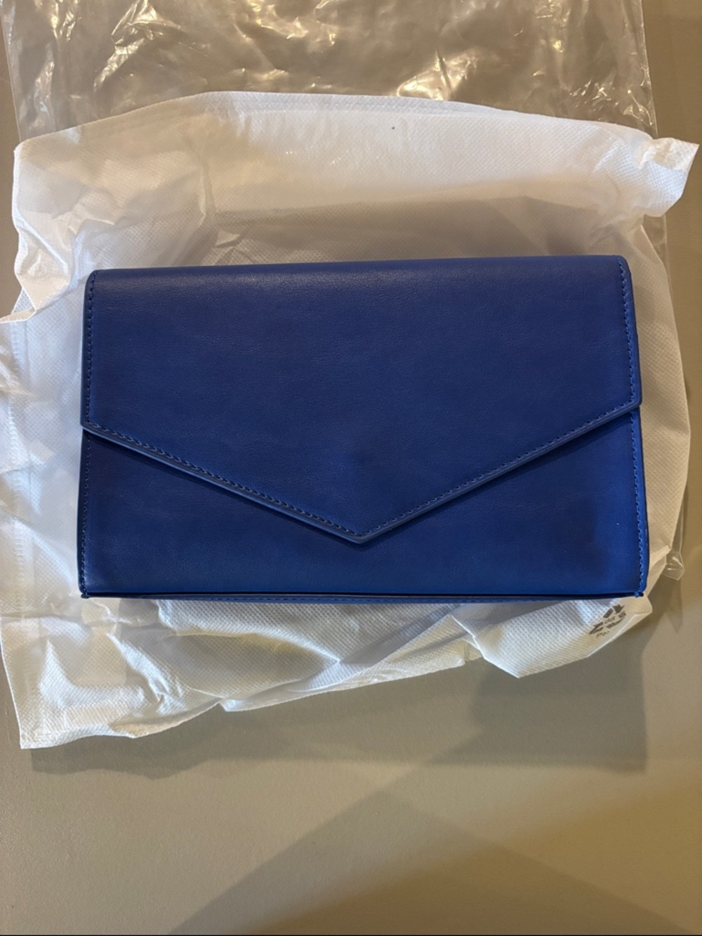 Classic Envelope Clutch in Royal Blue